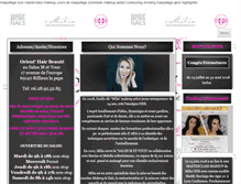 Tablet Screenshot of orienthairbeaute.com